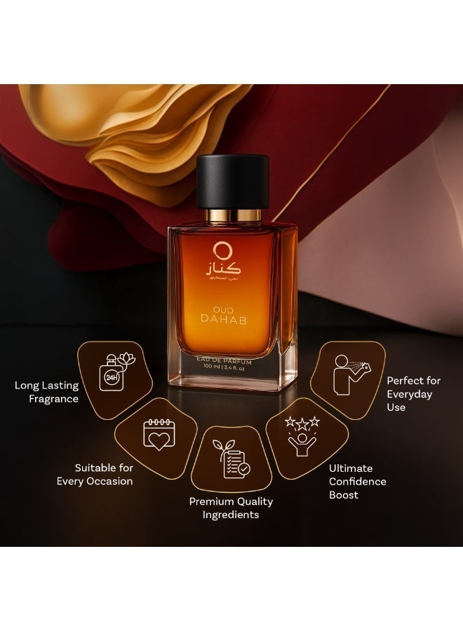 kenaz KÉNAZ OUD DAHAB Unisex Oriental 100ML EDP - Image 5